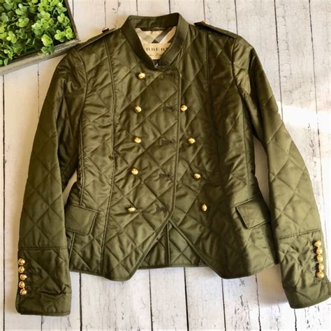 burberry boscastle quilted military jacket|burberry coats for women.